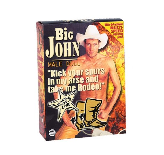 Lalka-BIG JOHN PVC INFLATABLE DOLL WITH PENIS